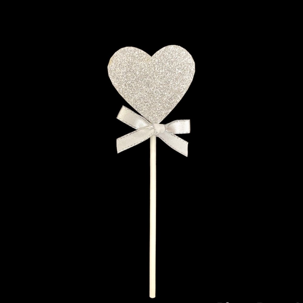 Bakewareind Heart Stick Decorating Cake Topper - Bakewareindia