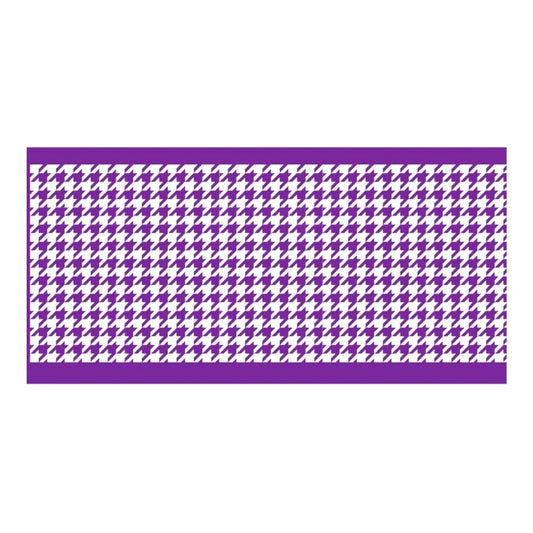 Hounds tooth Pattern Mesh Cake Decorating Stencil