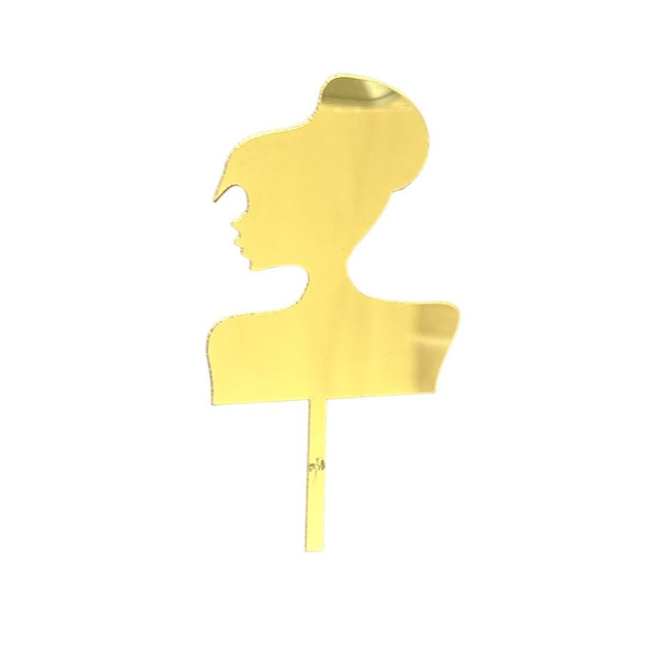 Bakewareind Lady Girl Bride Cake Topper - Bakewareindia