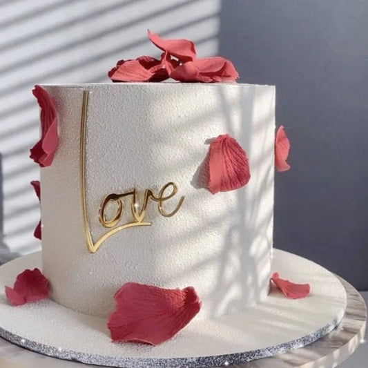 Bakewareind Love Cake Topper Decoration - Bakeware India