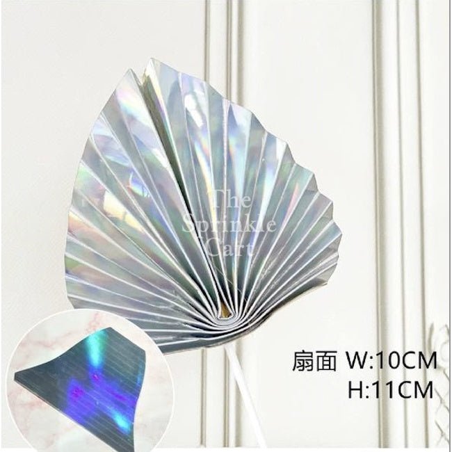 Bakewareind Metallic Palm Leaf Topper Artificial - Bakewareindia