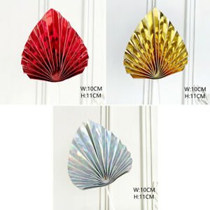 Bakewareind Metallic Palm Leaf Topper Artificial - Bakewareindia