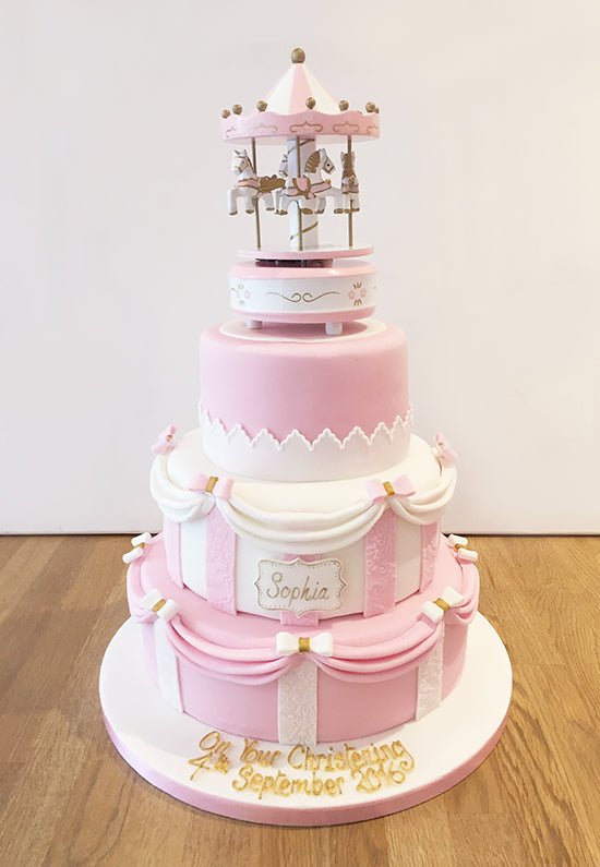 Bakewareind Musical Carousel Cake Topper Cake Decoration - Bakewareindia