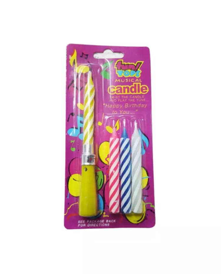 Bakewareind Musical Happy Birthday Candle - Bakewareindia