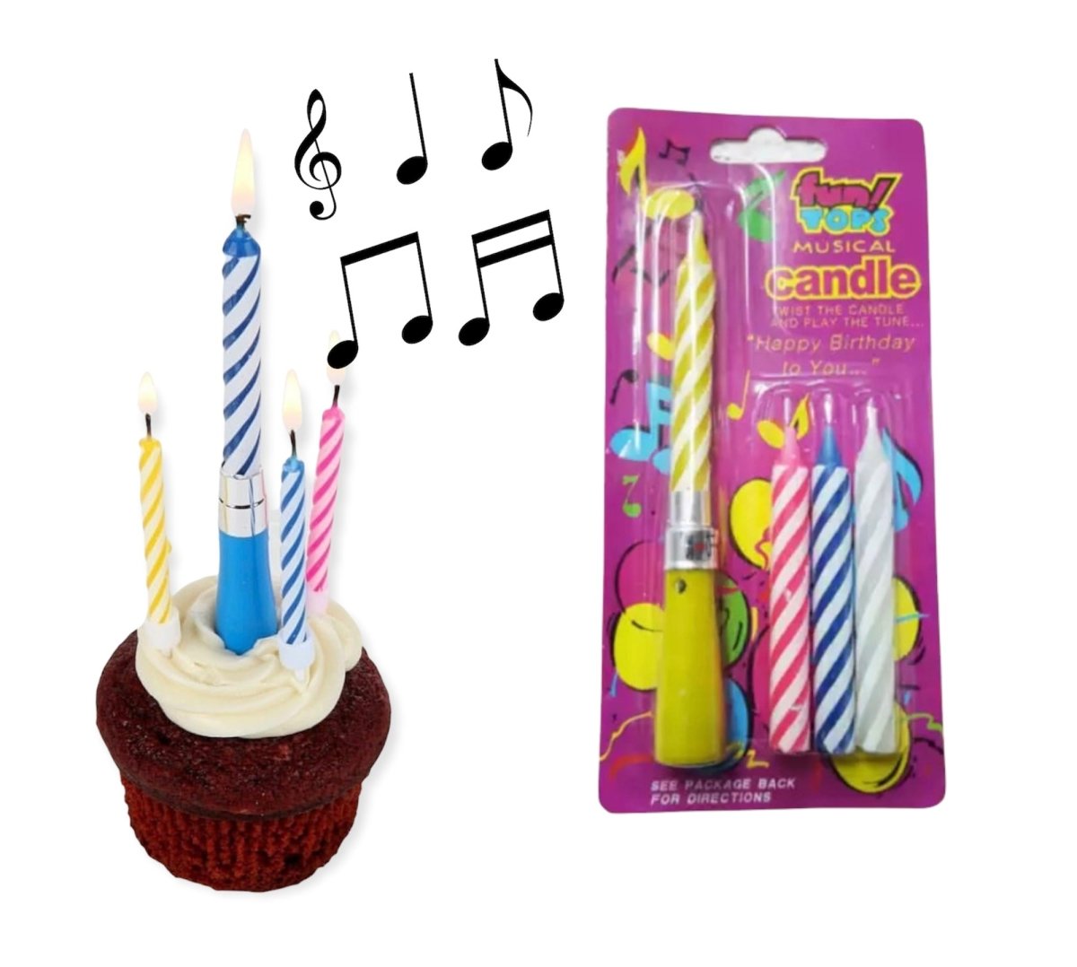 Bakewareind Musical Happy Birthday Candle - Bakewareindia