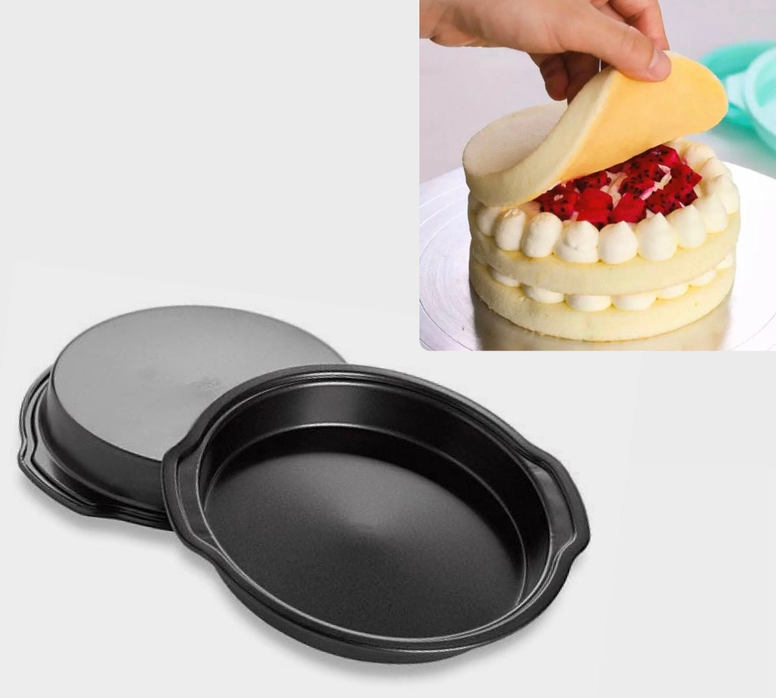 Bakewareind Nonstick Round Cake deep pan - Bakewareindia