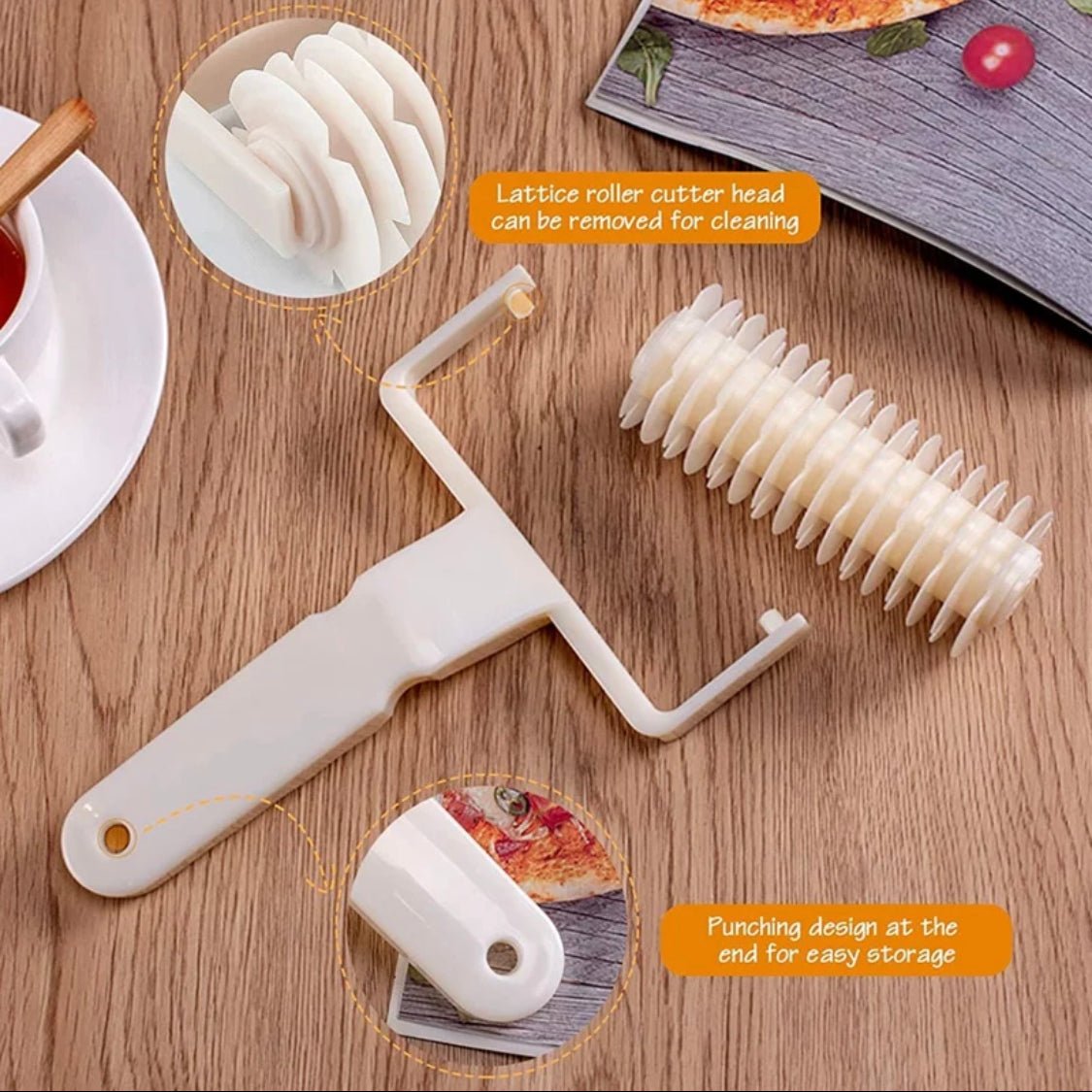 Bakewareind Pastry Lattice Cutter - Bakewareindia