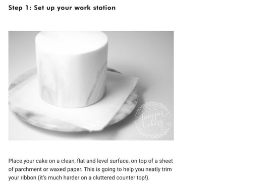 Bakewareind Polka Dot Ribbon cake decorating - Bakewareindia