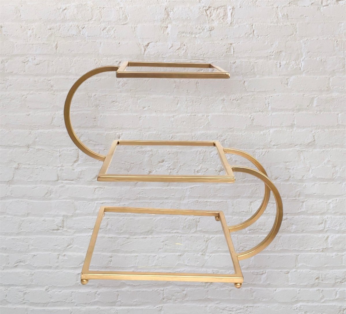 Bakewareind S 3 Tier Glass Cake Stand - Bakewareindia