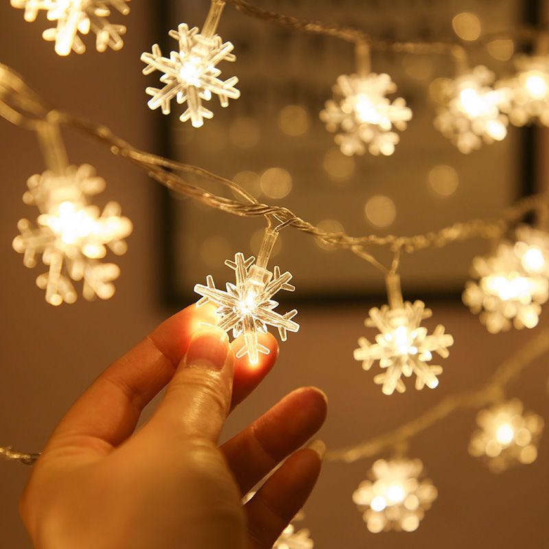 Bakewareind Snowflake Star Fairy Light Led Cake Decoration - Bakewareindia