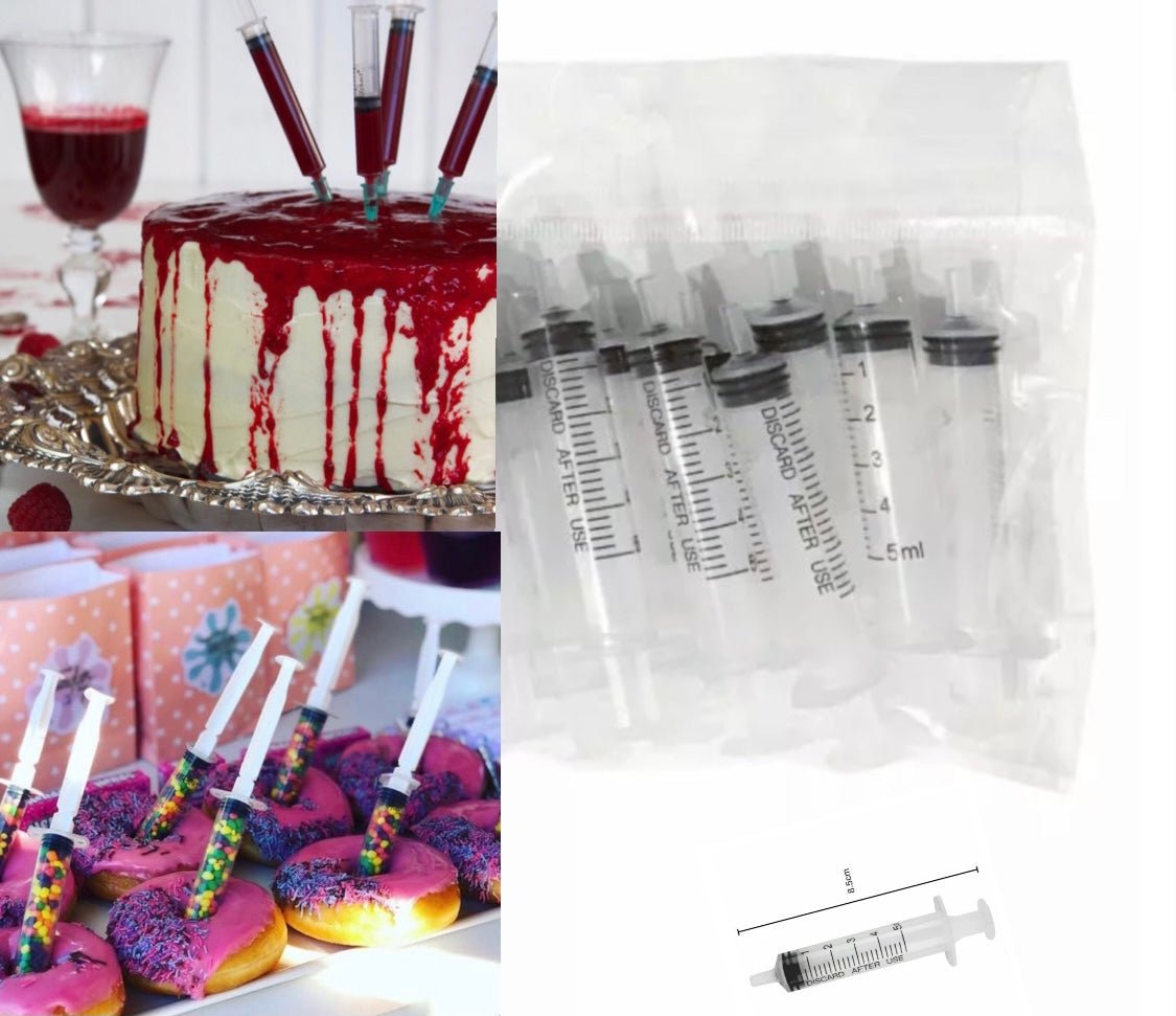 Bakewareind Syringe toppers Desserts Cake ,6pc pack - Bakewareindia
