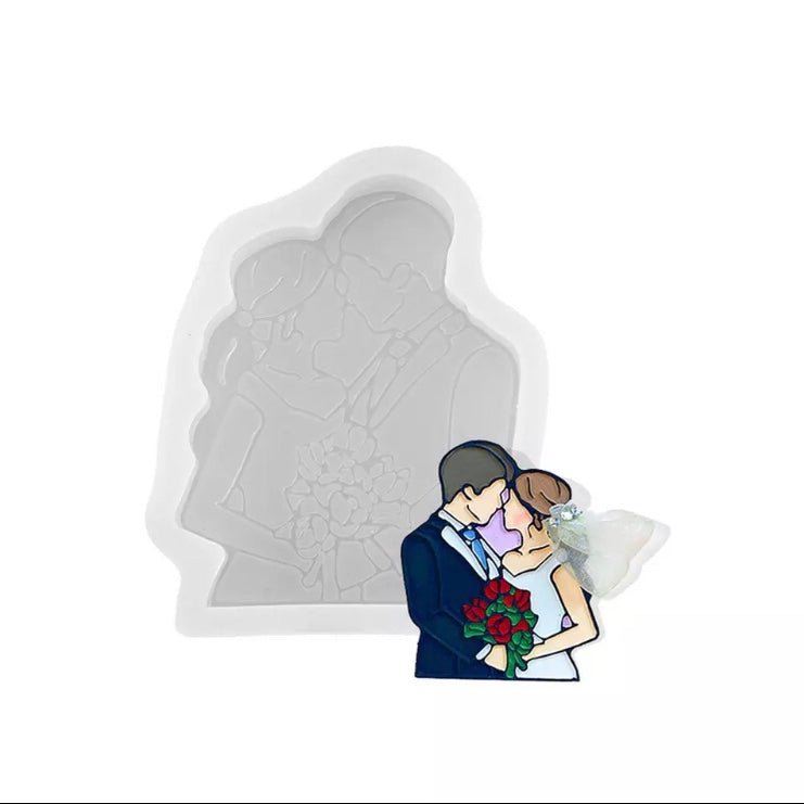 Bakewareind Wedding Fondant Chocolate Silicone Mould - Bakewareindia