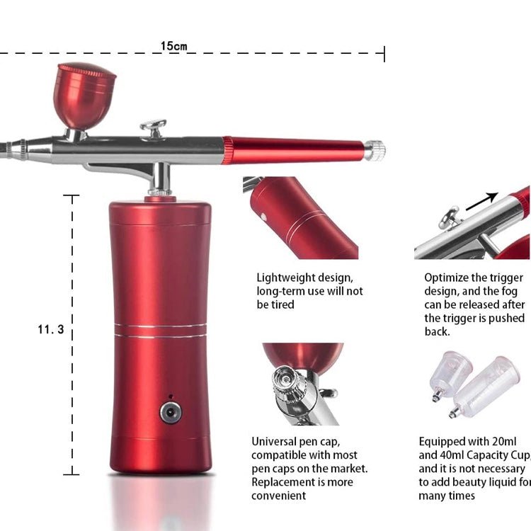 Bakewareind Wireless Airbrush Compressor Gun For Cake Decorating - Bakewareindia