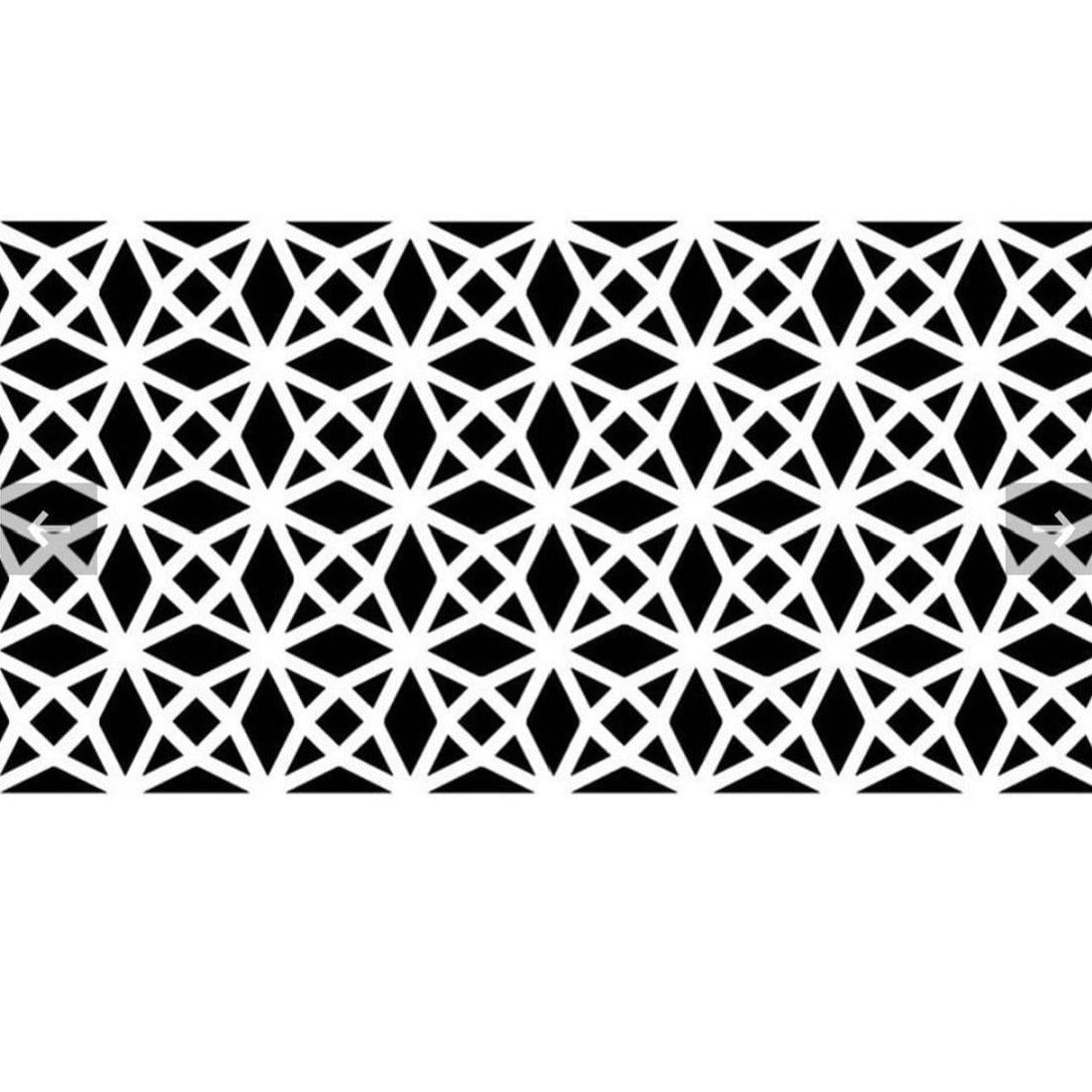 Bakewareindia GEM Cake Stencil,XL SIZE - Bakewareindia