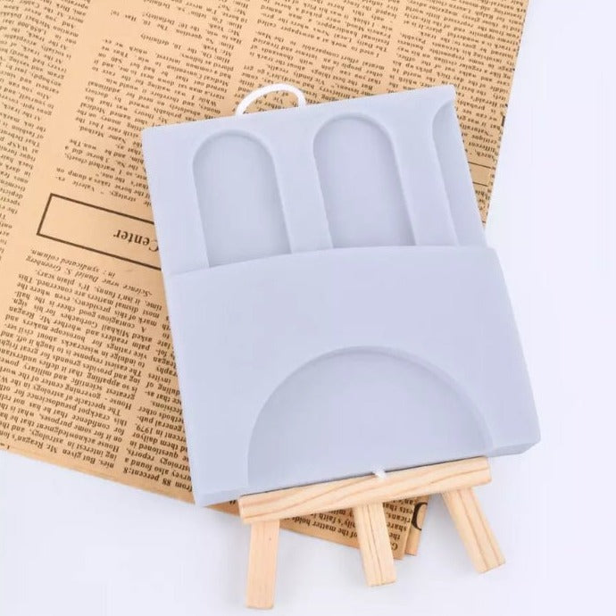 Lyba Arches Stair Door Candle Silicone Mould - Bakewareindia