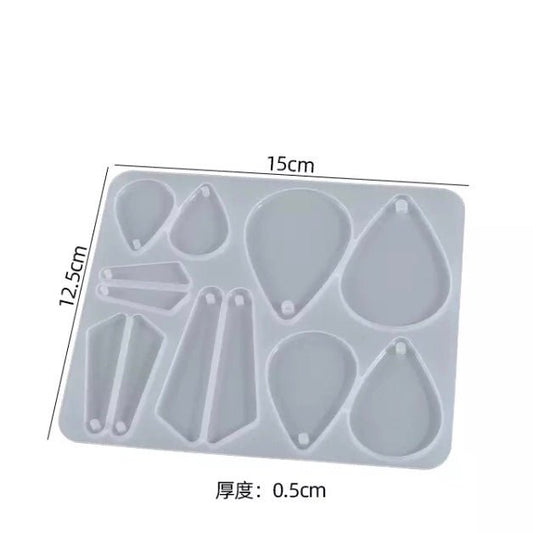 Lyba Moulds Resin Assorted Jewellery Silicone Mould - Bakewareindia