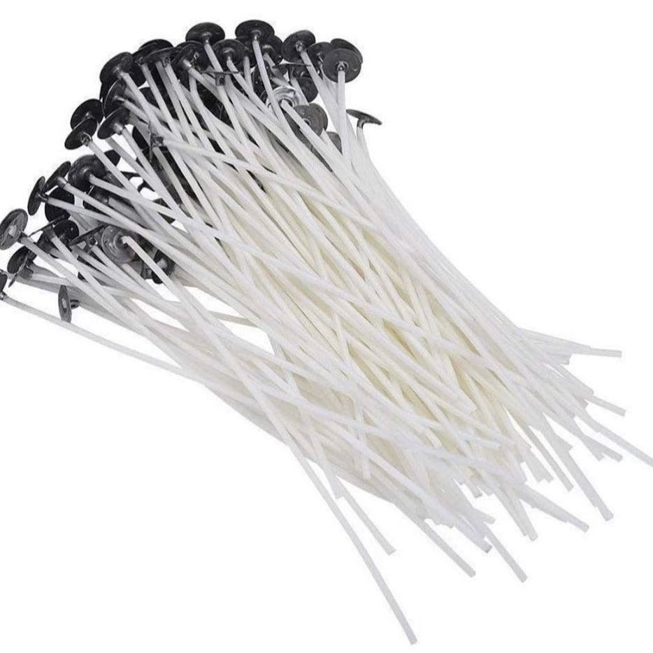 Lyba Wax Coated Wicks, 50 pcs - Bakewareindia