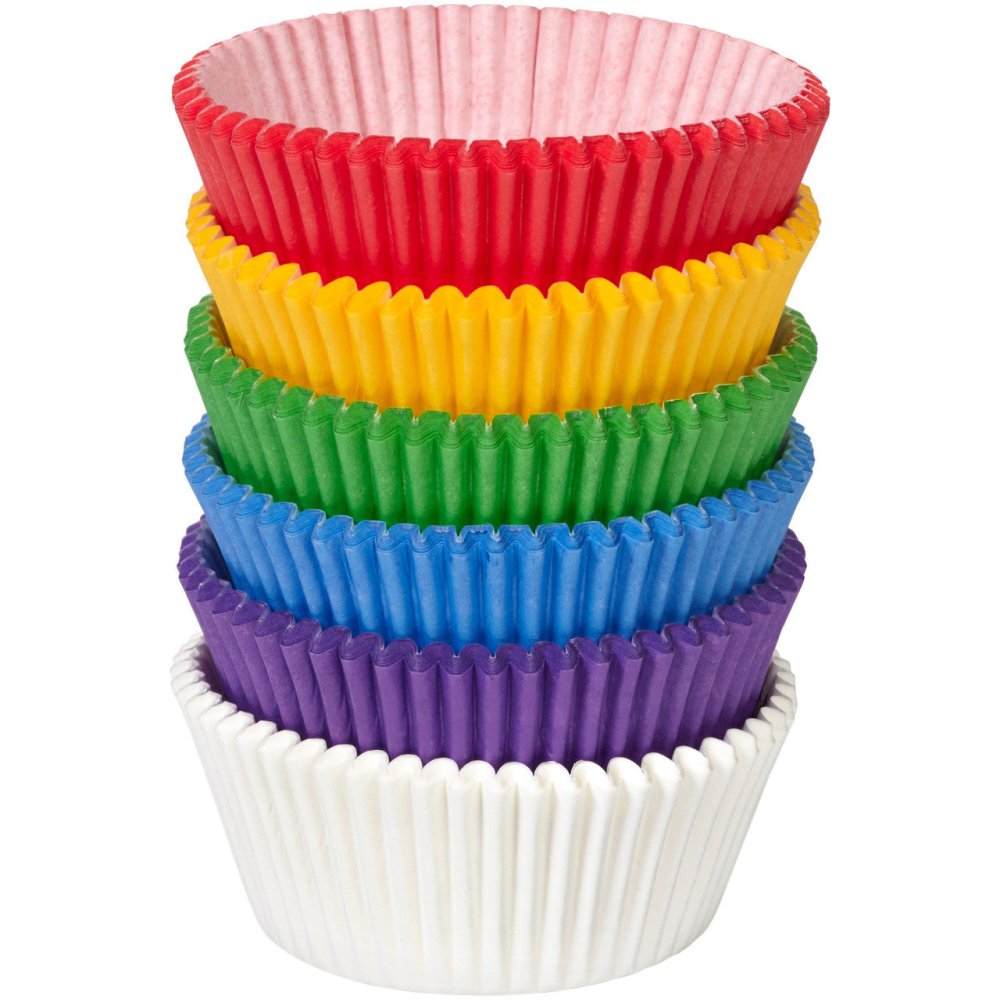 Multi Assorted Muffin Liners 200pc pack - Bakeware India