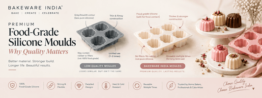Food-Grade Silicone Moulds: Why Quality & Durability Matter | Bakeware India - Bakeware India