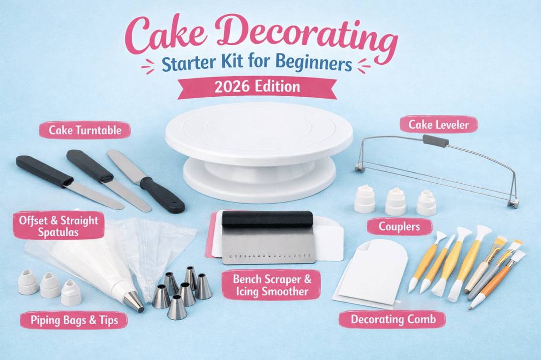 :  🧁 Must-Have Cake Decorating Tools for Beginners (2026 Starter Kit) - Bakeware India