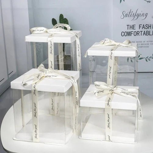 The Perfect Transparent Cake Boxes for Display and Packing - Bakeware India