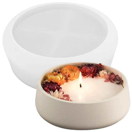 Lyba Moulds Bowl Jar Resin Concrete Silicone Mould (Select Size)