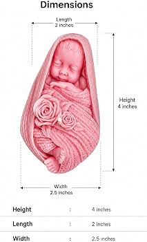 Bakewareind Sleeping Baby  Silicone Mould