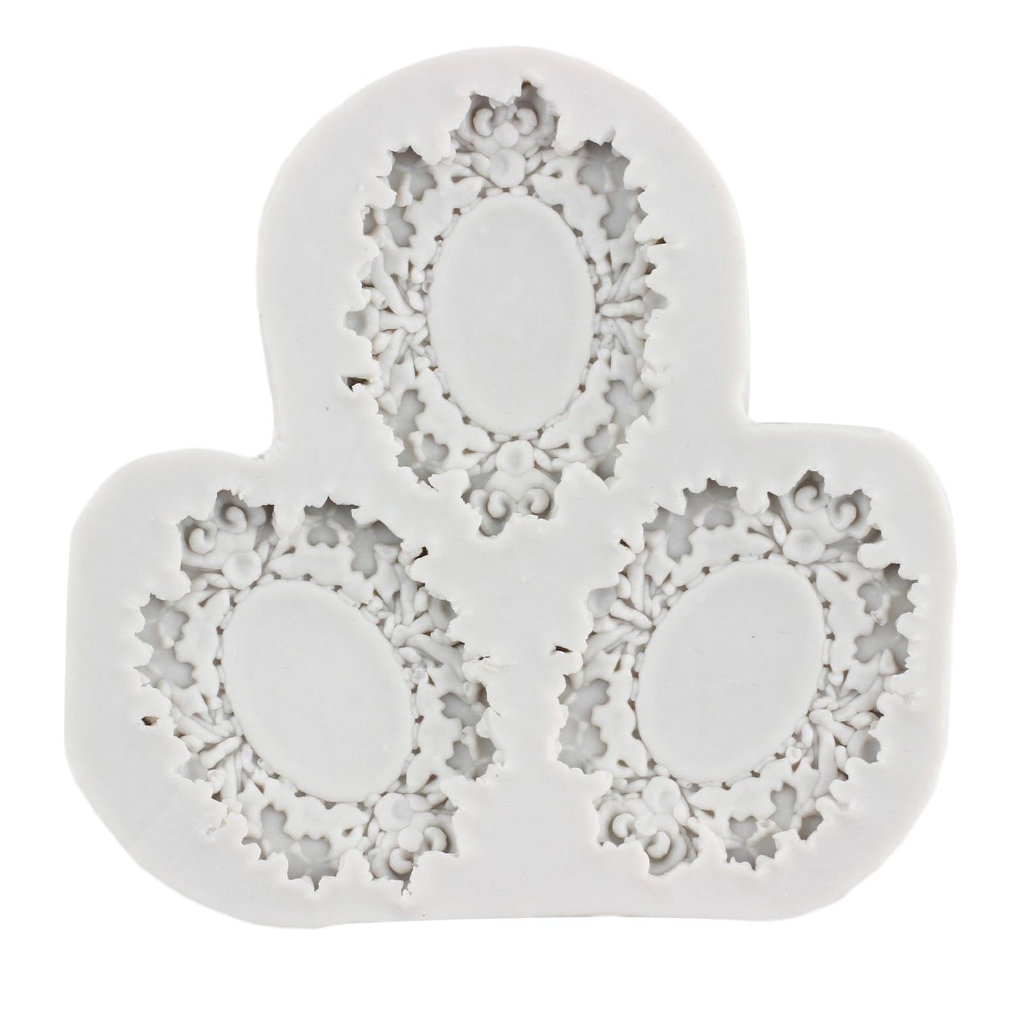 Bakewareind Oval Frame Trio Mould,3cavity