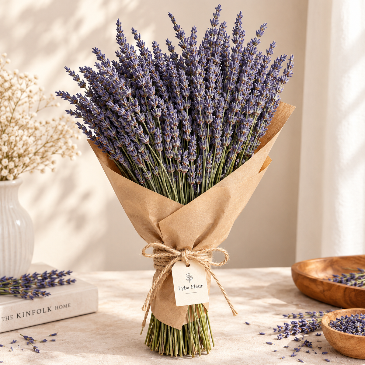 Bakewareind Dried Lavender Flower Bouquet