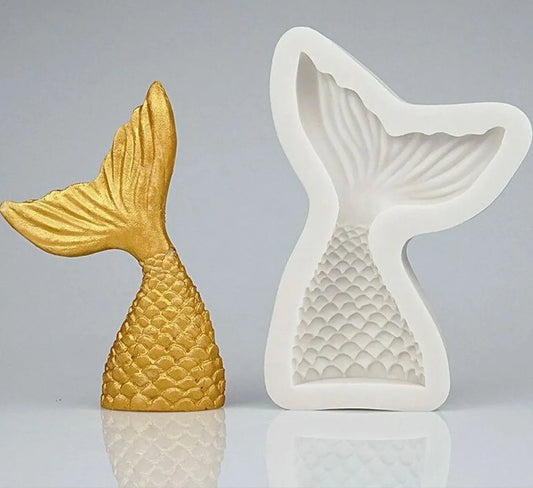 Bakewareind Mermaid Fish Tail Silicone Fondant Chocolate Mould