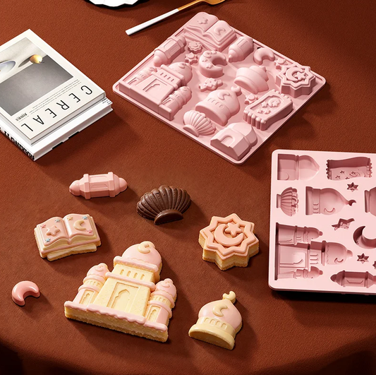 Bakewareind Arabian Nights Islamic Palace  Chocolate Fondant Silicone Mould