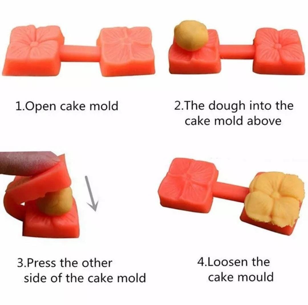 Bakewareind Hydrangea Leaf Veiner Silicone Mould, 2pc