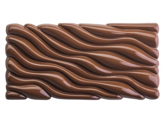 Bakewareind Water Fluid Bar Polycarbonate Chocolate Mould, 3 Cavity