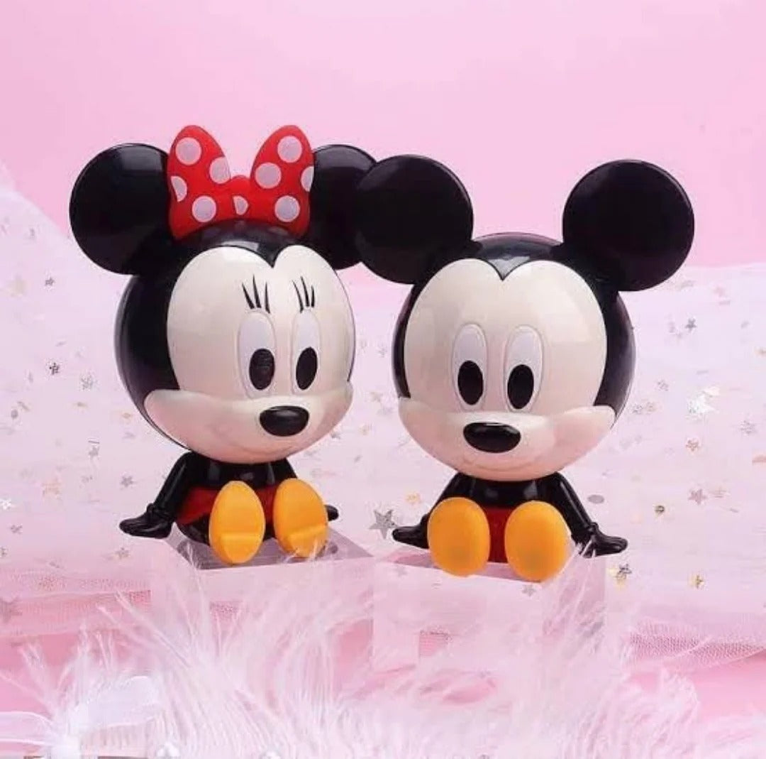 Bakewareind Mickey and Minnie Mouse Toy Cake Topper, 2 pcs