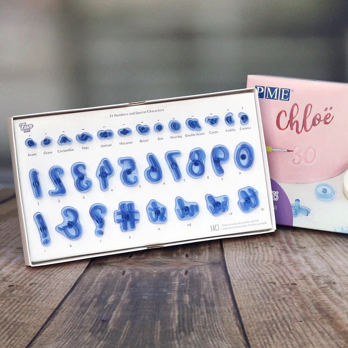 Bakewareind Numerals & Special Characters Cutter Set