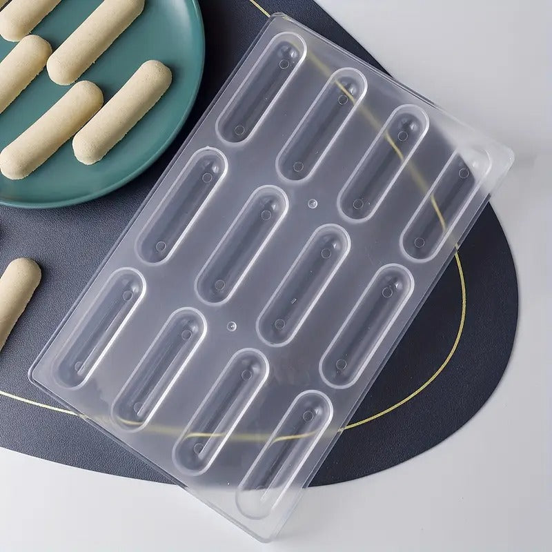 Bakewareind Stick Chocolate polycarbonate Mould, 12 Cavity