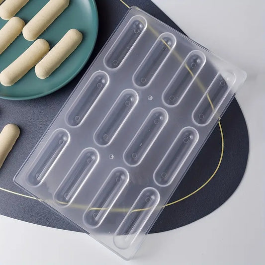 Bakewareind Stick Chocolate polycarbonate Mould, 12 Cavity