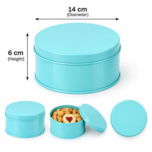 Bakewareind Round Metal Dream Cake Tins Boxes With Lids
