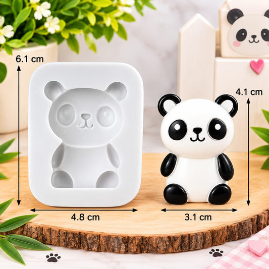 Bakewareind 3D Panda Fondant Silicone Mould