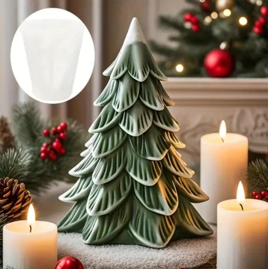 Lyba Moulds Christmas Tree Chocolate Candle Silicone Mould