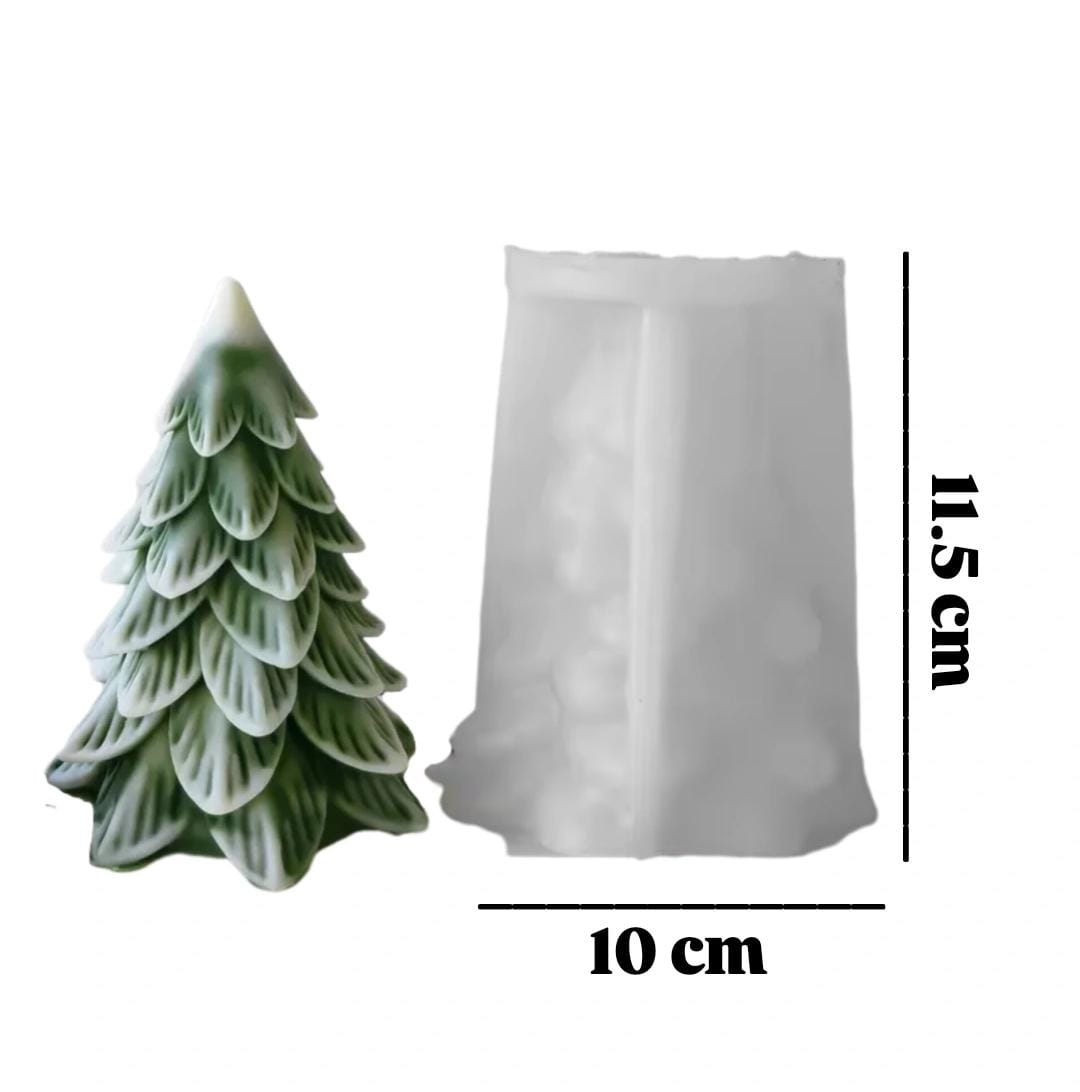 Lyba Moulds Christmas Tree Chocolate Candle Silicone Mould