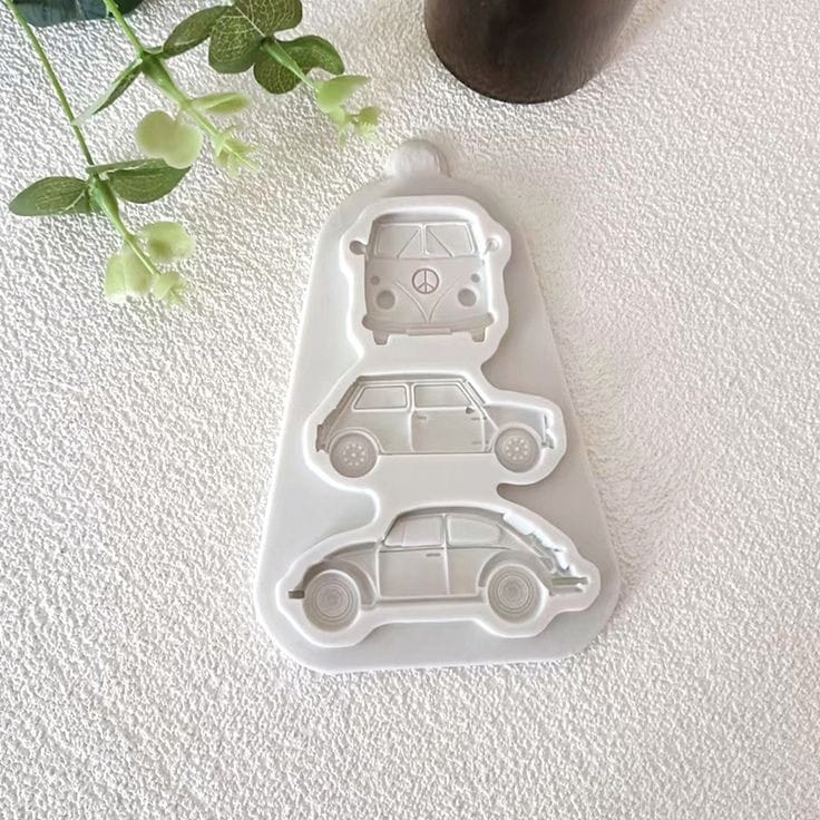 Bakeawreind Car Bus Fondant chocolate Cake Silicone Mould - Bakeware India