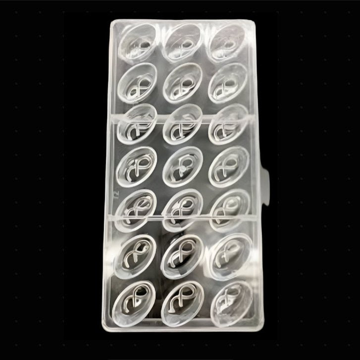 Bakewareind 21 cavity Infinity polycarbonate chocolate mould - Bakeware India