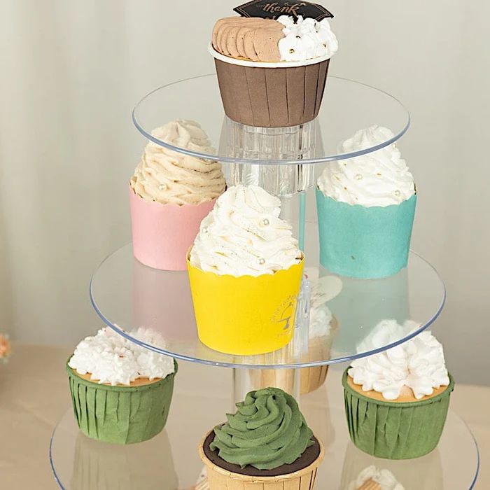 Bakewareind 3 Tier Cupcake Stand - Bakeware India