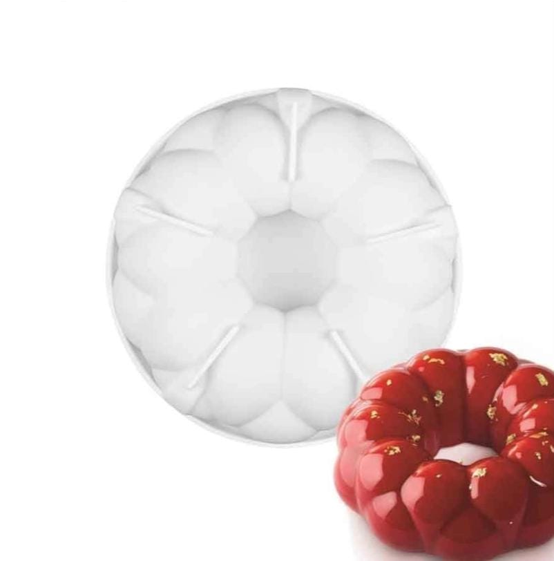 Bakewareind 3D Chiffon Entremet Cake Silicone Mould - Bakeware India
