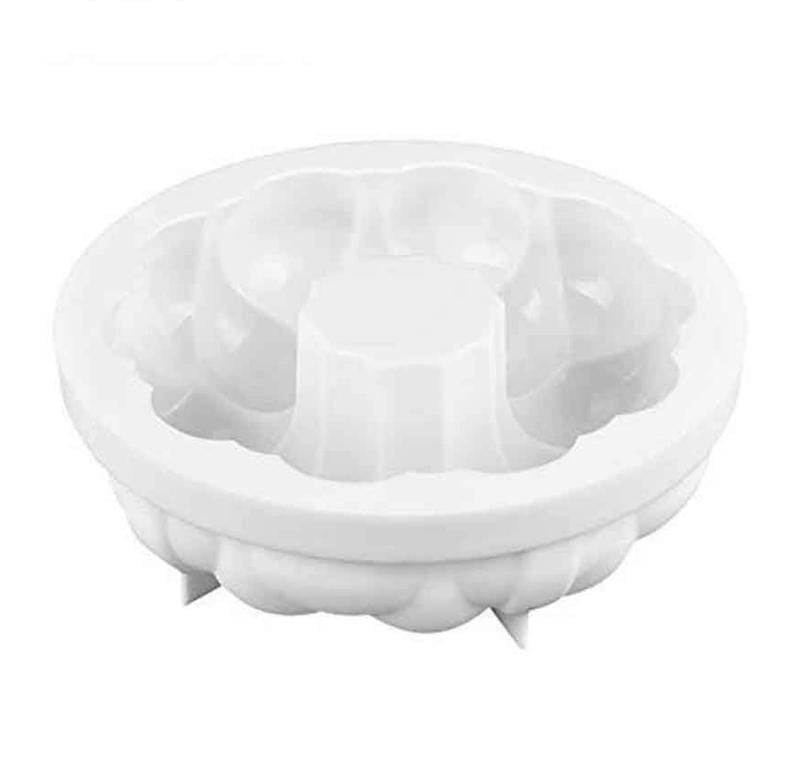 Bakewareind 3D Chiffon Entremet Cake Silicone Mould - Bakeware India