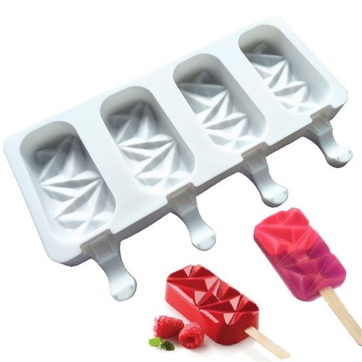 Bakewareind 3D Diamond Cakesickle Silicone Mould - Bakeware India