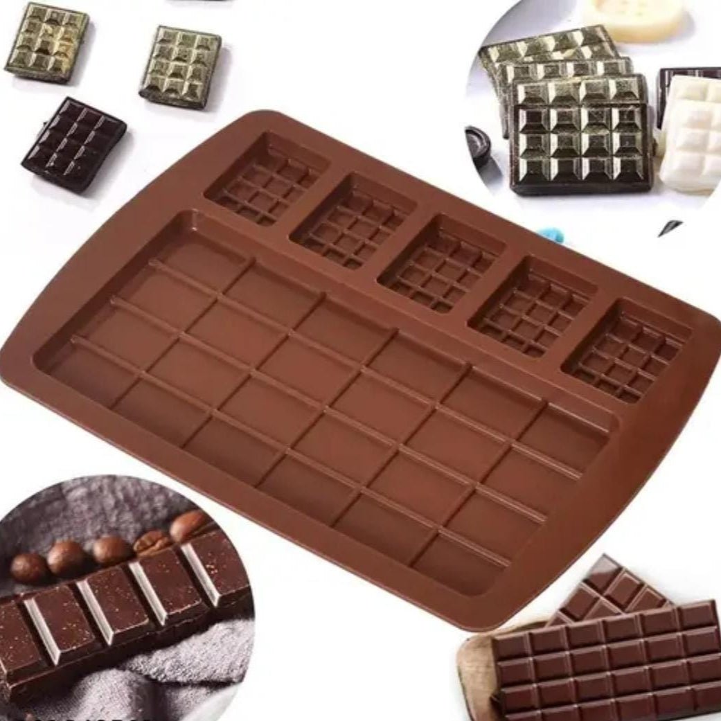 Bakewareind 3D Double bar silicone mould - Bakeware India