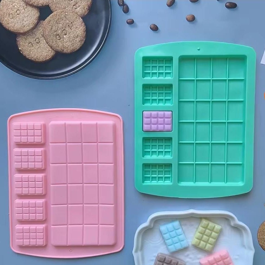 Bakewareind 3D Double bar silicone mould - Bakeware India