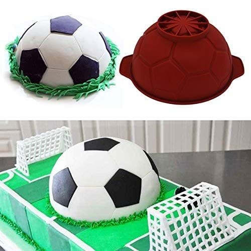 Bakewareind 3D Football Cake Silicone Mould - Bakeware India